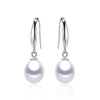 925 Sterling Silver Natural Pearl Earrings