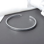 925 Sterling Silver Adjustable Cuff & Link Chain Bracelets Collection
