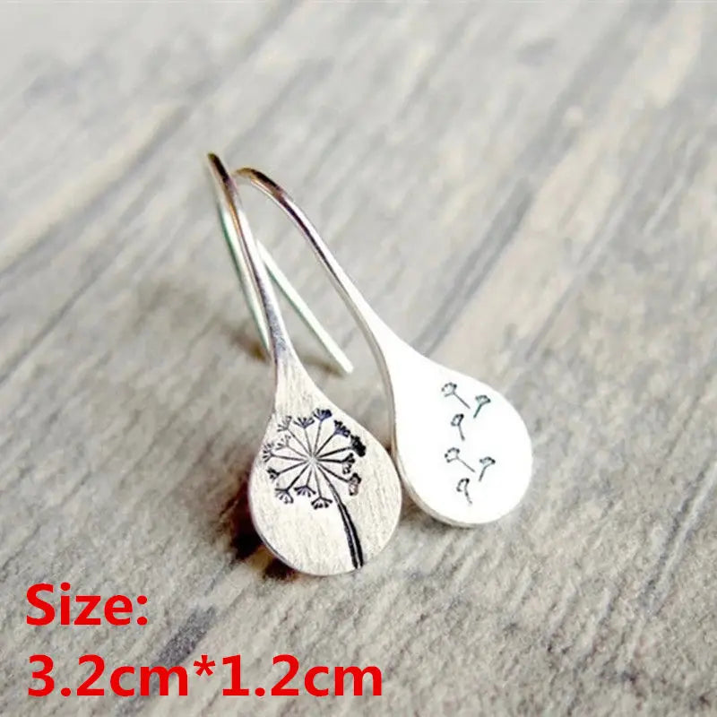 Unique Collection of Handmade Alloy Resin Earrings - Geometric Asymmetric Boho