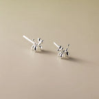 Mini Balloon Dog Earrings or Necklace In Zinc Alloy - Precious, Darling, Feminine
