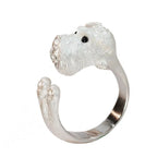 Collection of Adjustable Zinc Alloy CZ Fashion Rings - Fashion, Dog Lover, Hearts