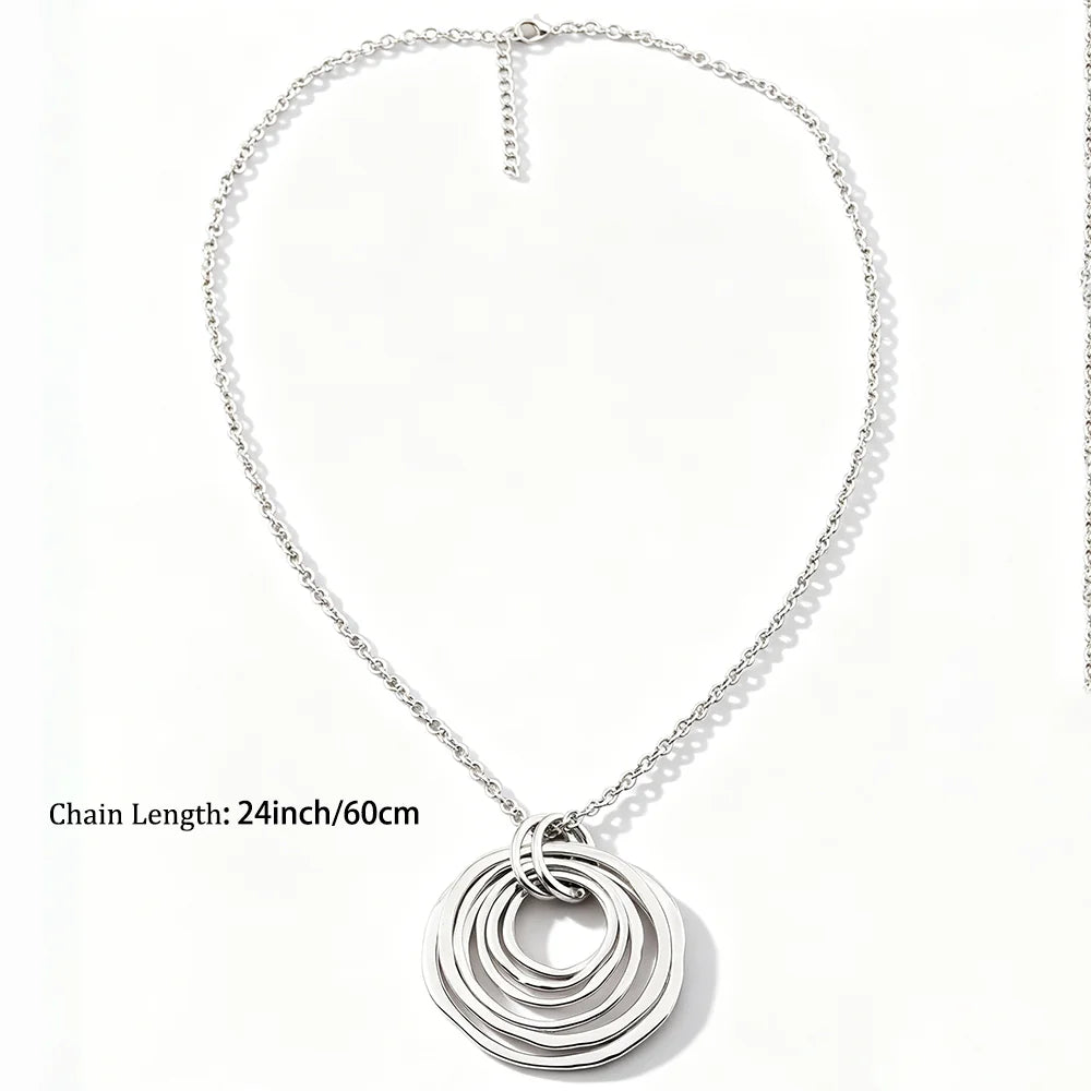 Selection of Suede & Wax Leather Cord Alloy Pendant Necklaces