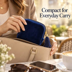 6-Layer Velvet Organizer Pouch – Elegant Travel Storage in 3 Colors
