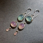 Unique Collection of Handmade Alloy Resin Earrings - Geometric Asymmetric Boho