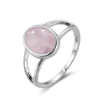 925 Sterling Silver Ring Natural Gemstone Ring