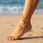 Bohemia Multilayer Rice Bead Starfish Summer Anklet - Choose Yours
