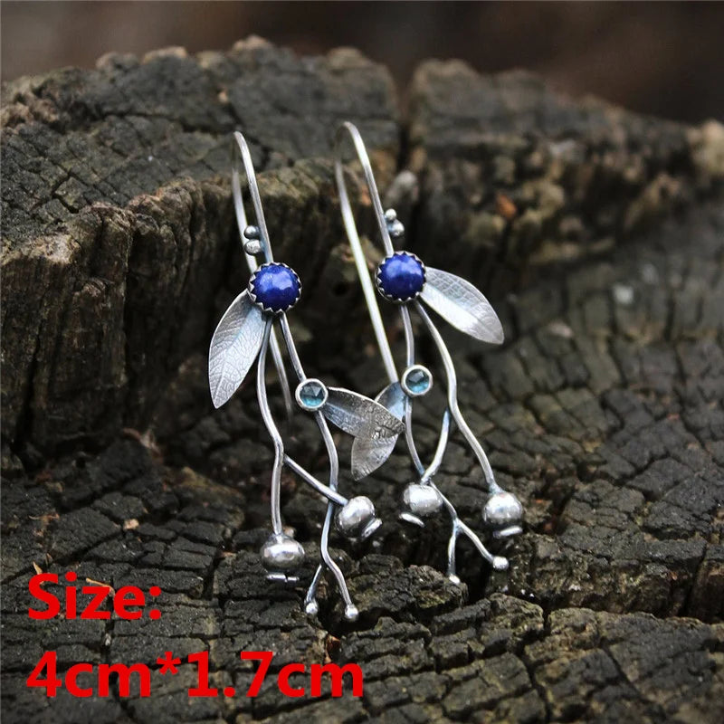 Unique Collection of Handmade Alloy Resin Earrings - Geometric Asymmetric Boho