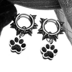 Punk Spike Rivet Goth Hoop Stainless Steel Earrings Collection