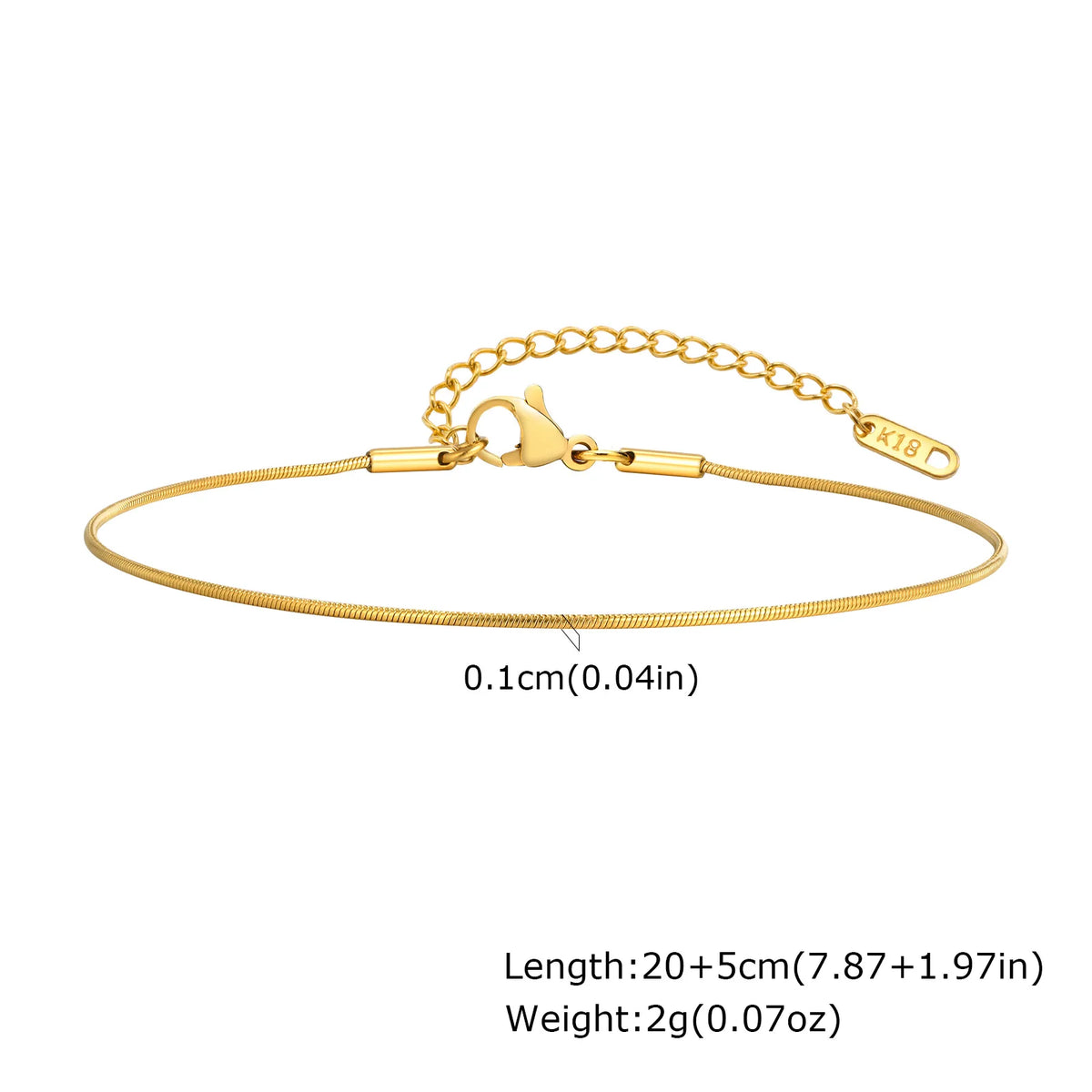 Gold-Plated Stainless-Steel Lucky Blue Evil Eye Anklet - Various Styles!!