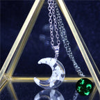 Transparent Resin Ball with Clouds Pendant Necklace in Zinc Alloy - More Styles: Half Moon, Bird