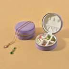 Velvet Travel Jewelry Organizer Box – Elegant Gift for Her