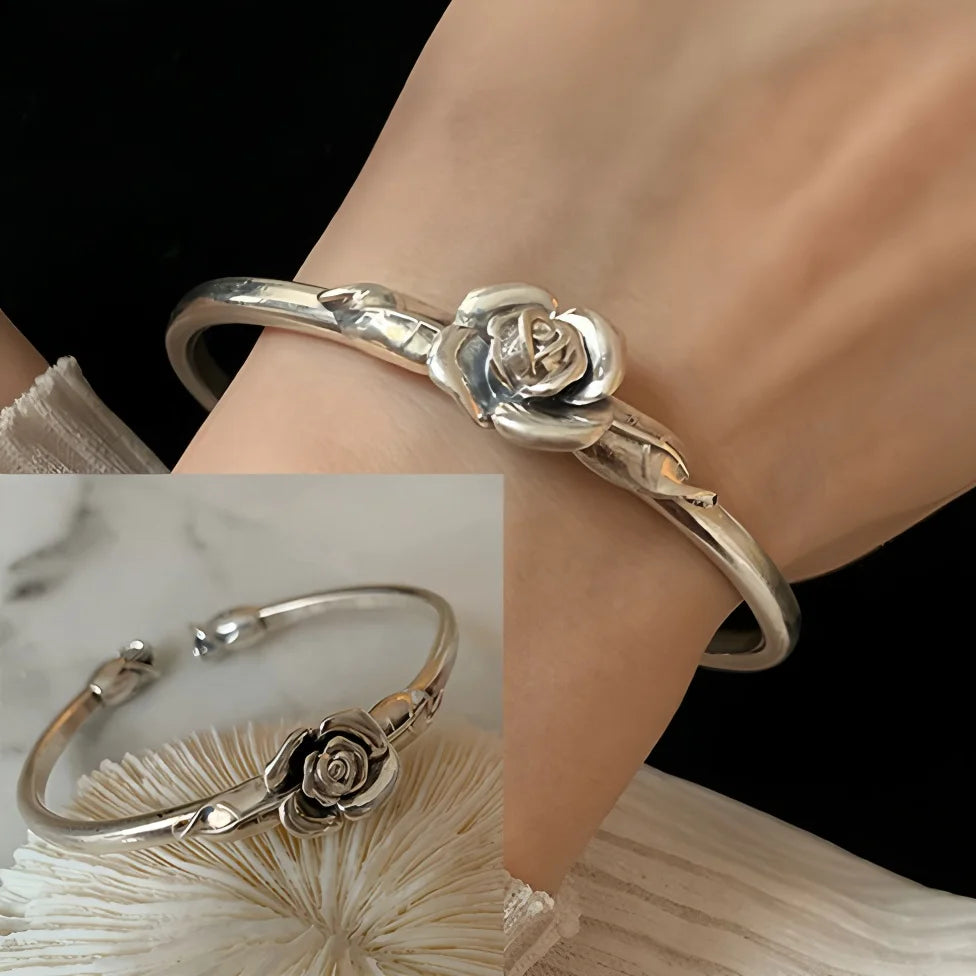 925 Sterling Silver Adjustable Cuff & Link Chain Bracelets Collection