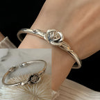 925 Sterling Silver Adjustable Cuff & Link Chain Bracelets Collection
