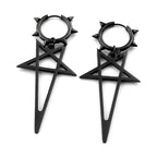 Punk Spike Rivet Goth Hoop Stainless Steel Earrings Collection