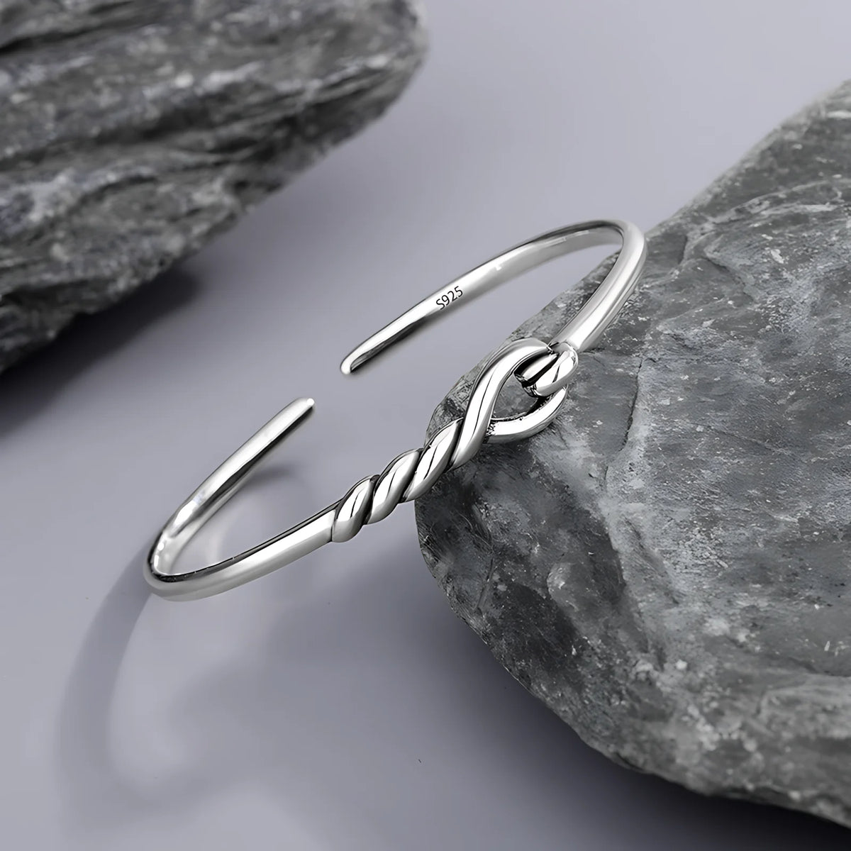 925 Sterling Silver Adjustable Cuff & Link Chain Bracelets Collection