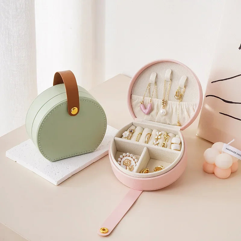 French-Inspired Mini Jewelry Organizer Bag