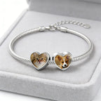 Pet Photo Pendant Made with Stainless Steel in Heart Shape