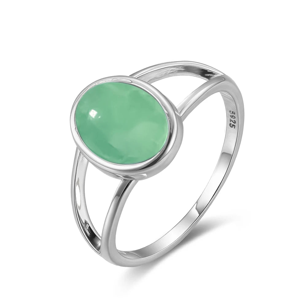 925 Sterling Silver Ring Natural Gemstone Ring