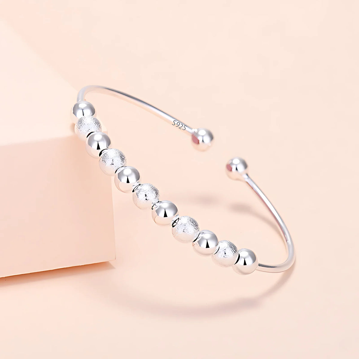 925 Sterling Silver Adjustable Cuff & Link Chain Bracelets Collection