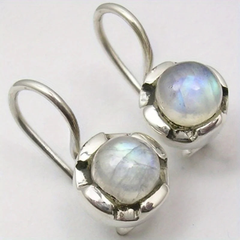 Selection of Copper Waterdrop Moonstone Pendant Earrings