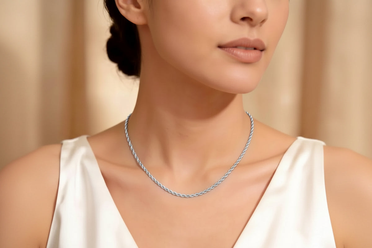 Venezia Chain Stainless Steel Necklace - 4 Colors Available
