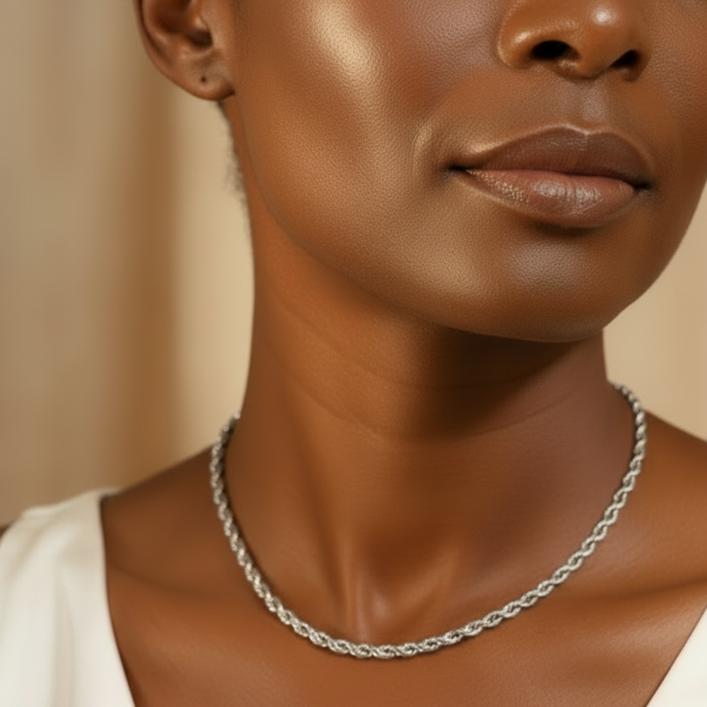 Venezia Chain Stainless Steel Necklace - 4 Colors Available