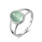 925 Sterling Silver Ring Natural Gemstone Ring
