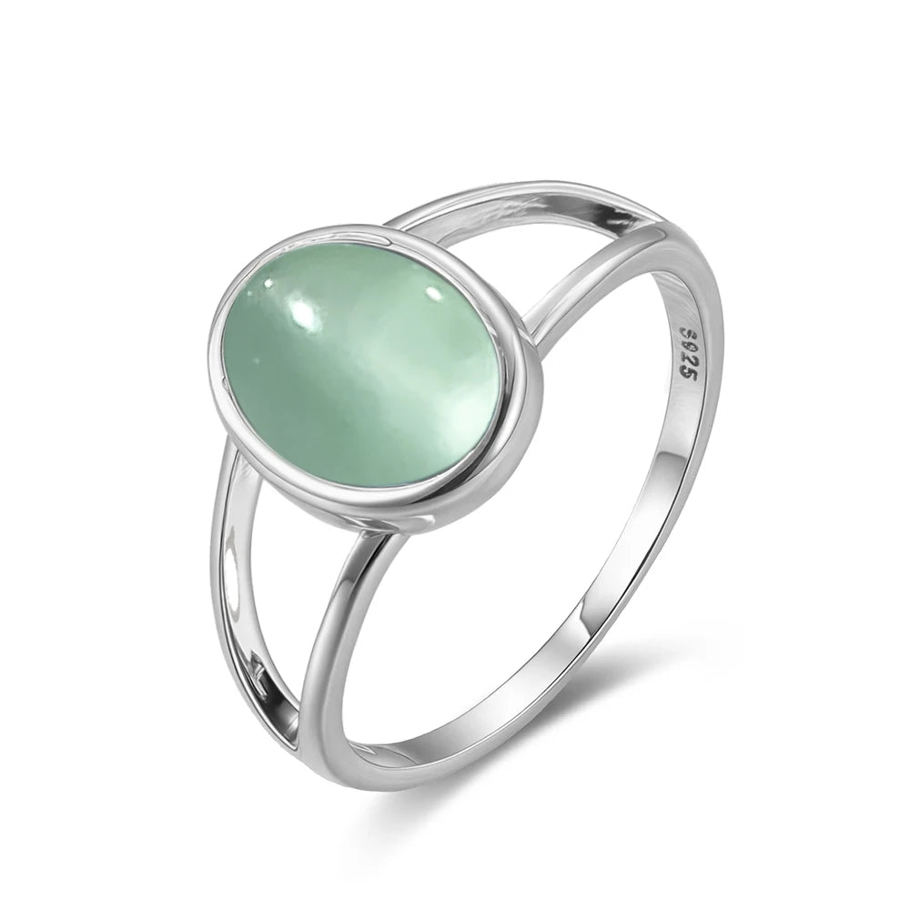 925 Sterling Silver Ring Natural Gemstone Ring