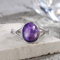 925 Sterling Silver Ring Natural Gemstone Ring