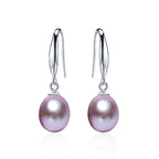 925 Sterling Silver Natural Pearl Earrings