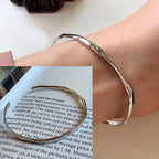 925 Sterling Silver Adjustable Cuff & Link Chain Bracelets Collection