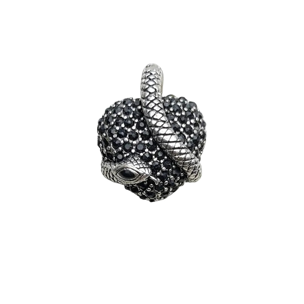 Heart & Snake Pendants Selection in 925 Sterling Silver with Zircon Stones