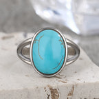 925 Sterling Silver Ring Natural Gemstone Ring
