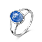 925 Sterling Silver Ring Natural Gemstone Ring
