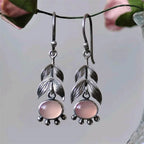 Unique Collection of Handmade Alloy Resin Earrings - Geometric Asymmetric Boho