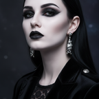 Gothic Dark Bat Pendant Drop Zink Alloy Stud Earrings