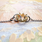 Royal Crown Bracelet in 925 Sterling Silver with Zircon Stones