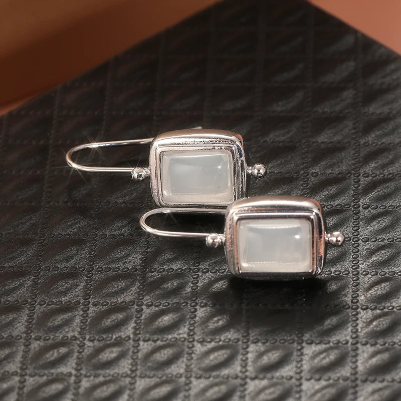 Selection of Copper Waterdrop Moonstone Pendant Earrings