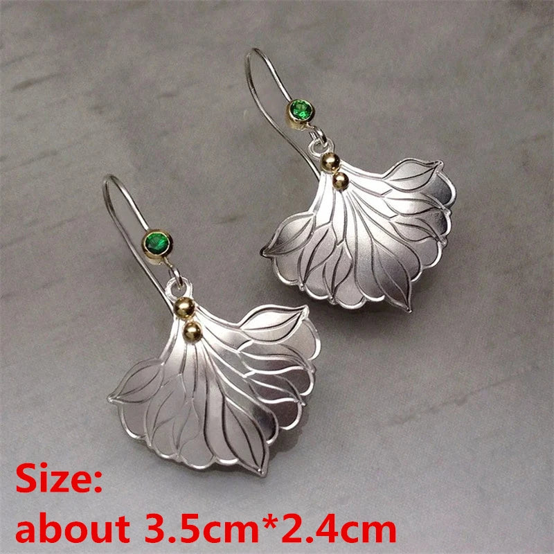 Unique Collection of Handmade Alloy Resin Earrings - Geometric Asymmetric Boho