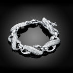 Selection of 925 Sterling Silver Chain Bracelets