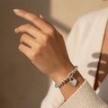 Selection of 925 Sterling Silver Chain Bracelets