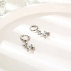Mini Balloon Dog Earrings or Necklace In Zinc Alloy - Precious, Darling, Feminine