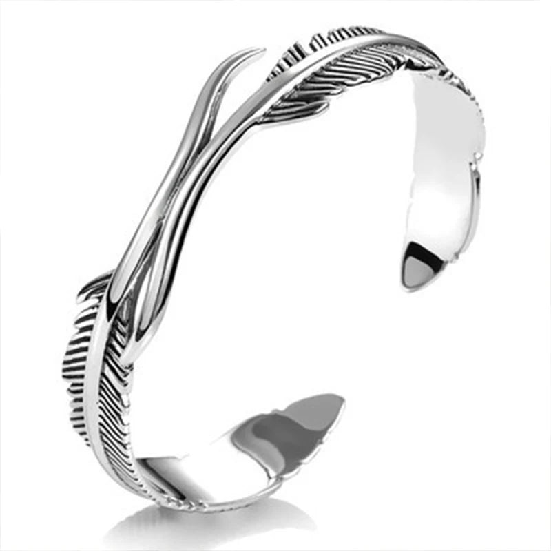 925 Sterling Silver Adjustable Cuff & Link Chain Bracelets Collection