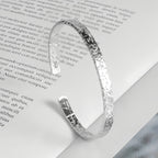 925 Sterling Silver Adjustable Cuff & Link Chain Bracelets Collection