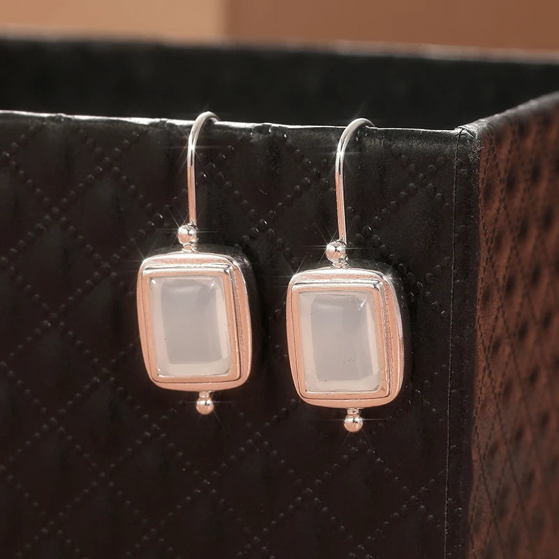 Selection of Copper Waterdrop Moonstone Pendant Earrings