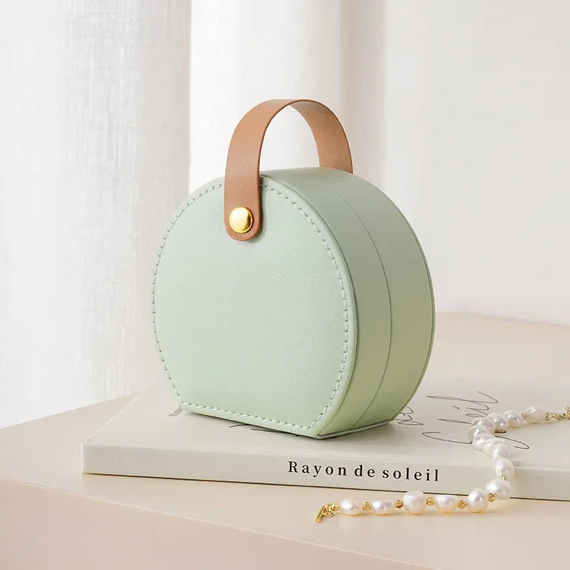 French-Inspired Mini Jewelry Organizer Bag